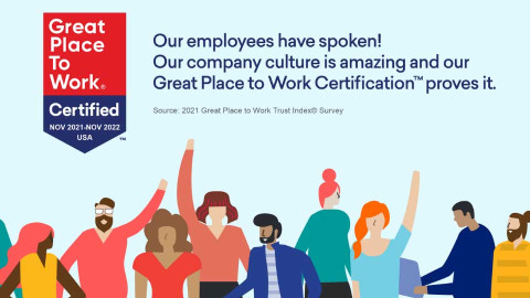 We’re Great Place to Work-Certified™!