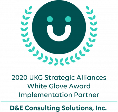 UKG Strategic Alliance White Glove Award Logo